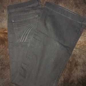 7 for all mankind black dojo jeans SOLD